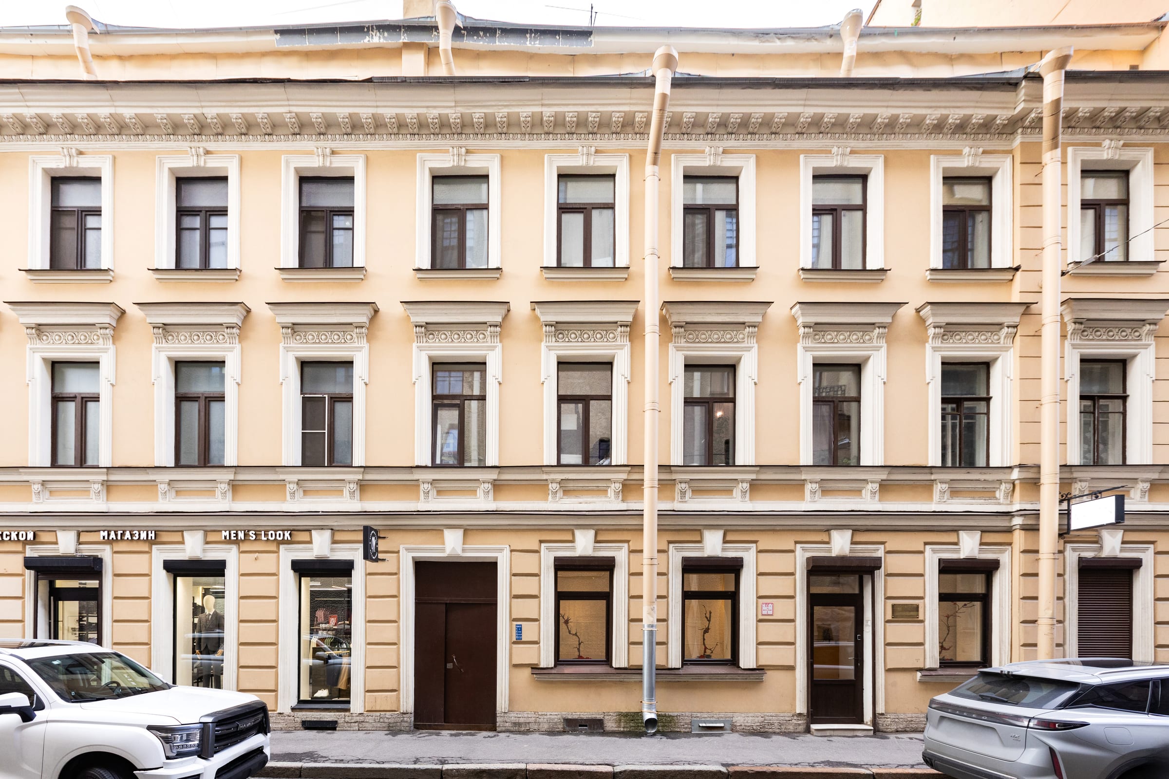 Большой проспект П.С., 46/1 — фасад вблизи