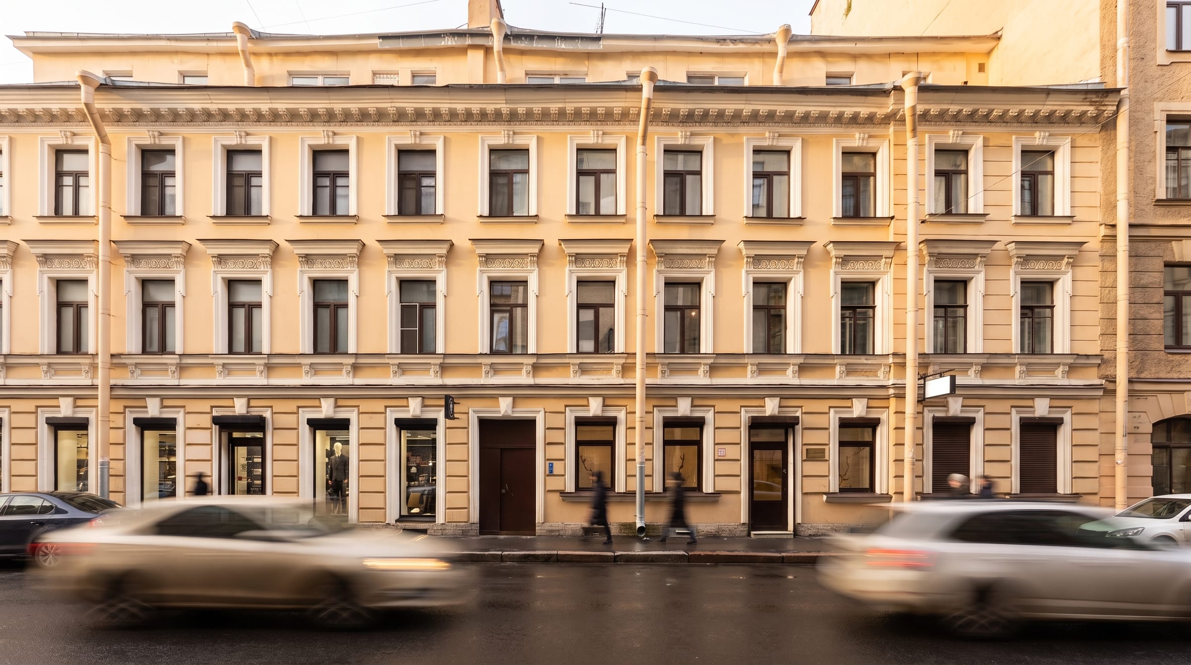 Большой проспект П.С., 46/1 — перспектива улицы