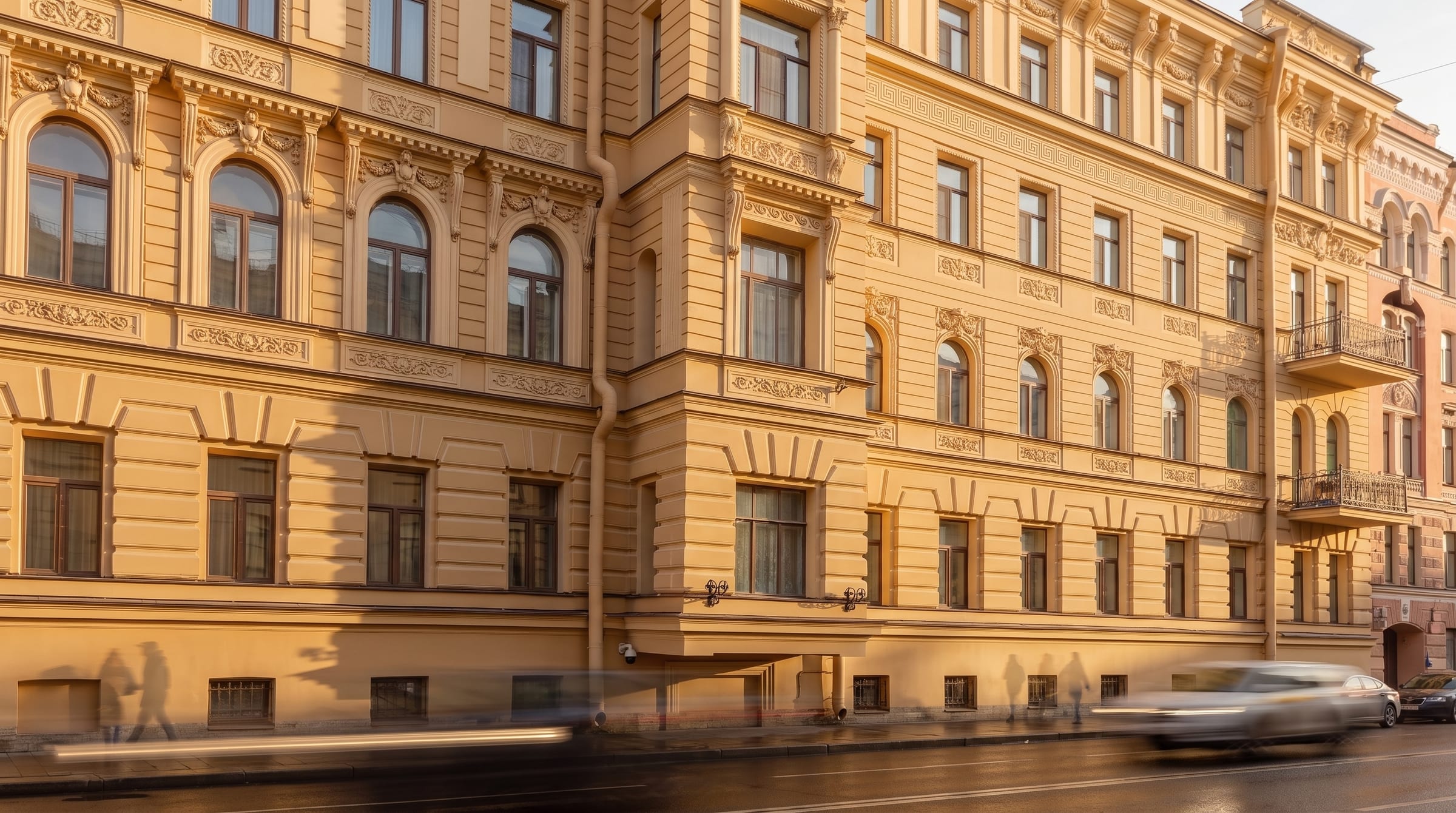 Рубинштейна, 5 — перспектива улицы