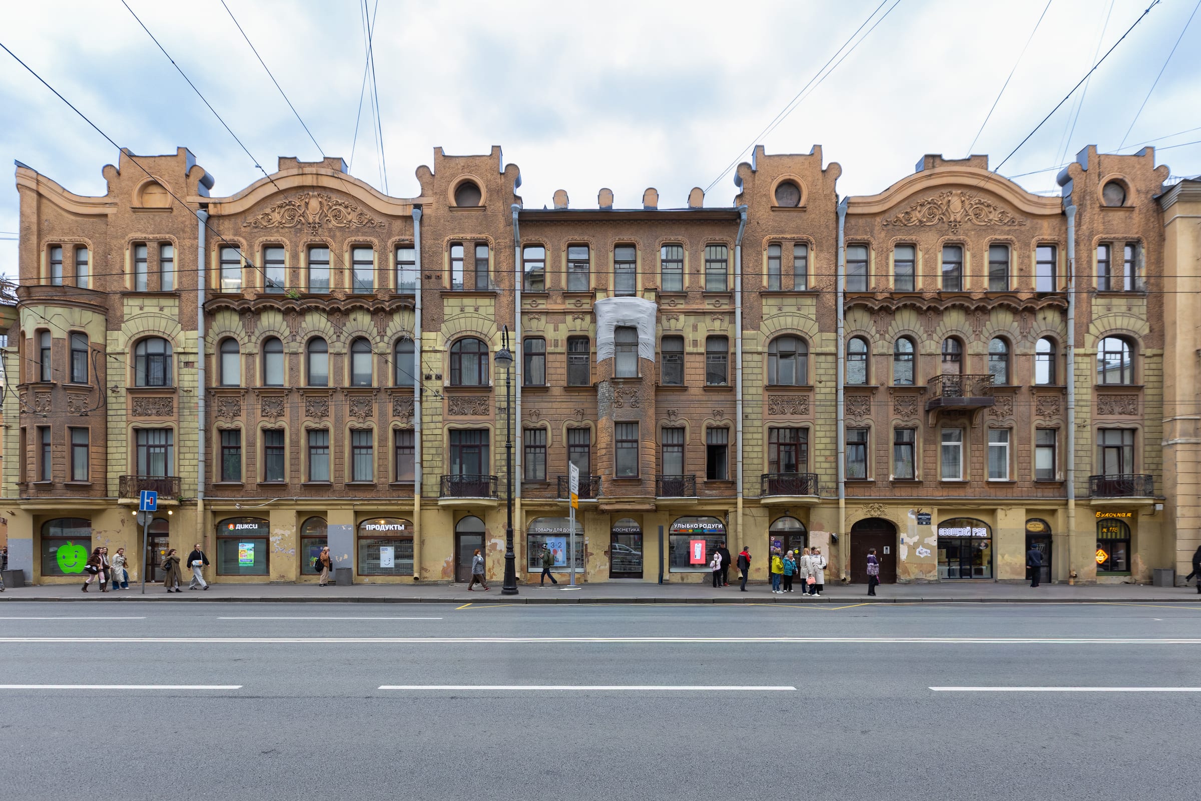 Каменноостровский, 50 — фасад