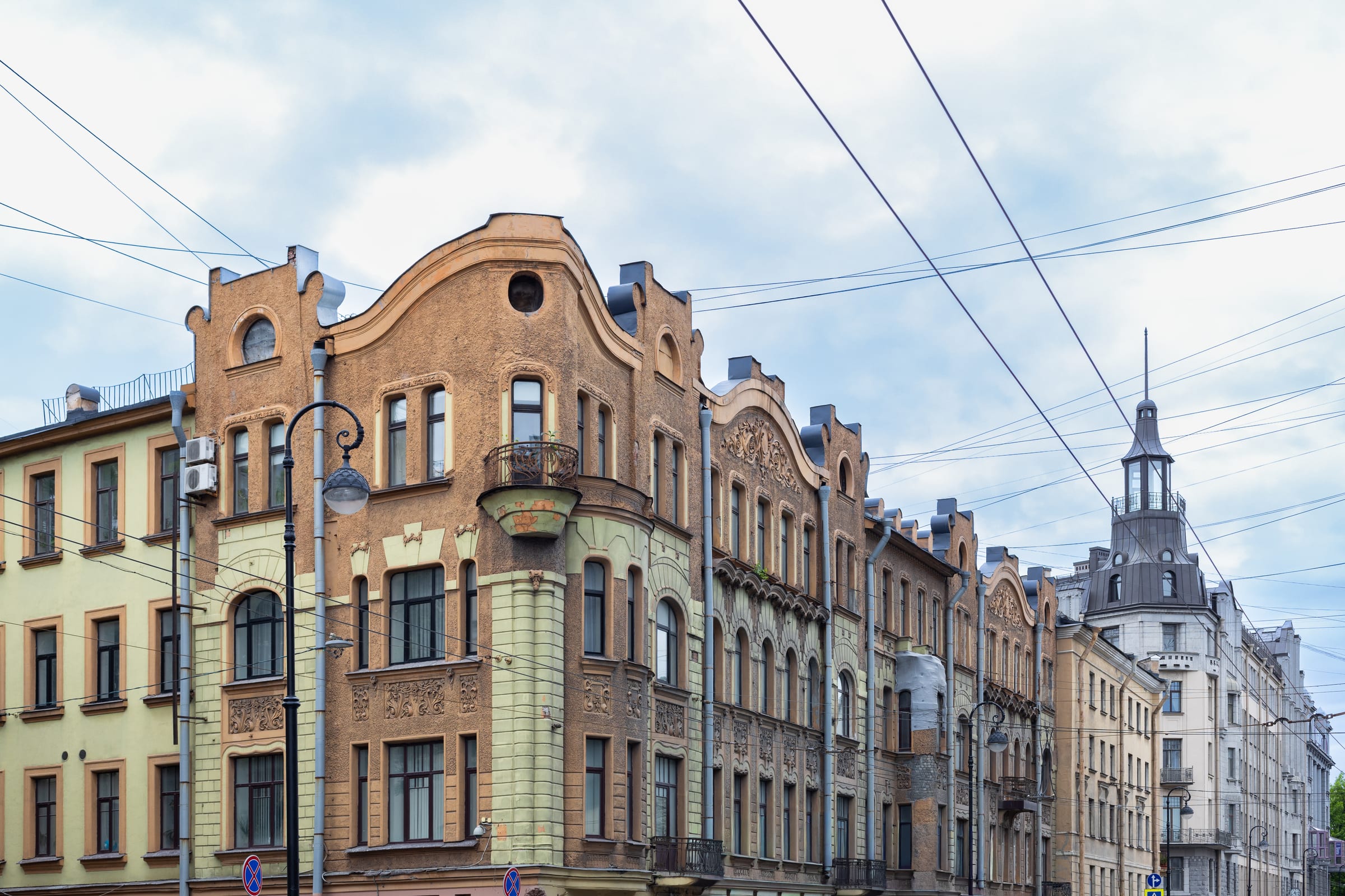 Каменноостровский, 50 — перспектива проспекта