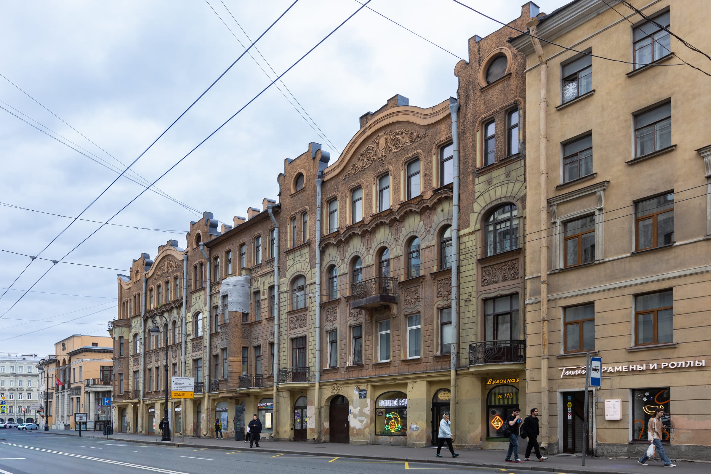 Каменноостровский, 50 — фасад