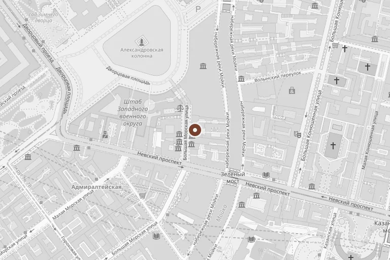Расположение дома на карте